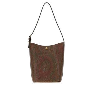 Etro Women Printed Canvas Shoulder Bag